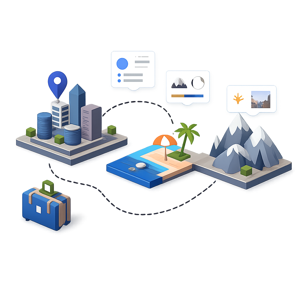 Tourism Services Illustration