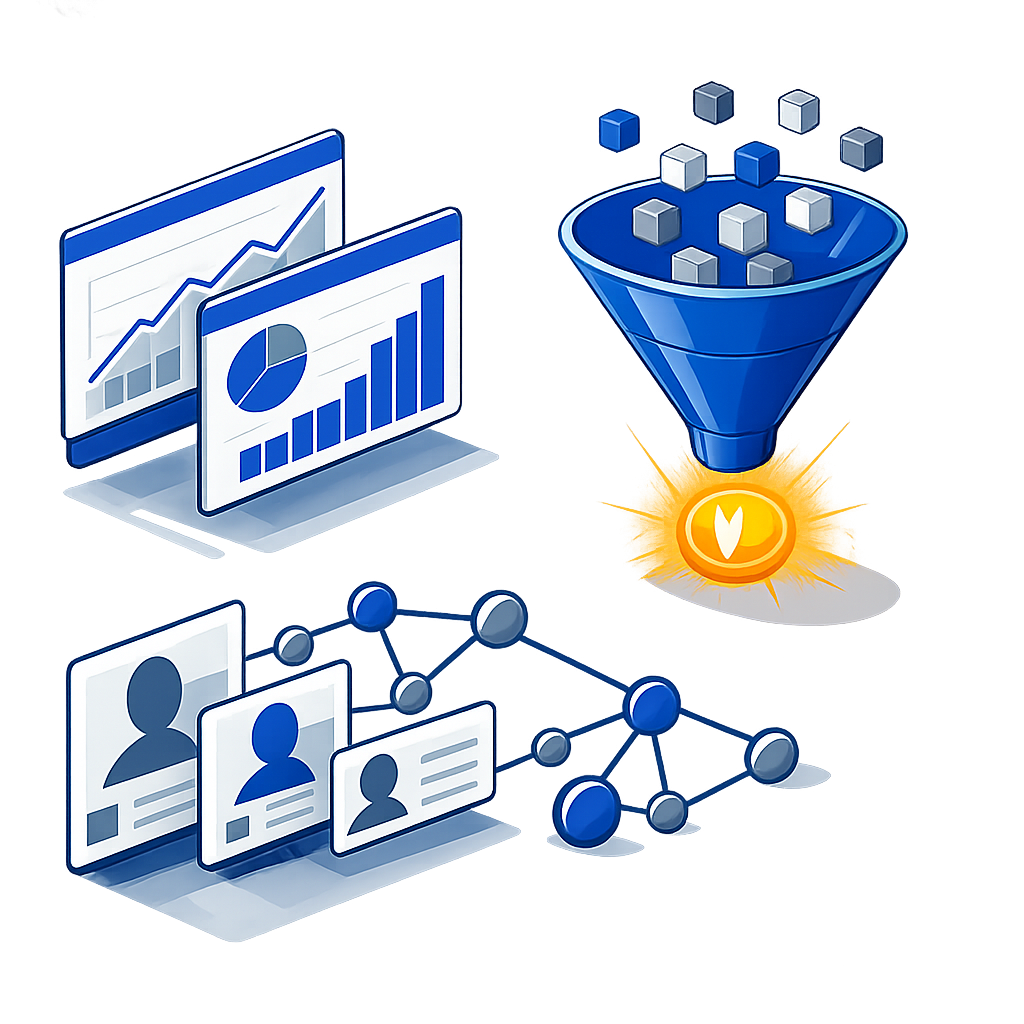 Digital Marketing Services Illustration